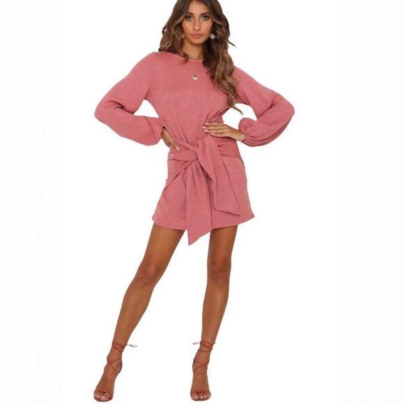 Hello Molly Dresses Hello Molly Life Out There Dusty Rose Balloon